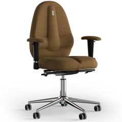 Ергономічне офісне крісло та стілець з ортопедичним ефектом для керівників, персоналу, школярів та дітей Крісло KULIK SYSTEM CLASSIC Тканина без підголівника і дизайнерського шва Бронзовий