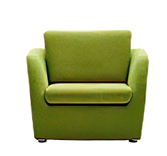 Крісло Bloom Азур (рогожка) Зелений