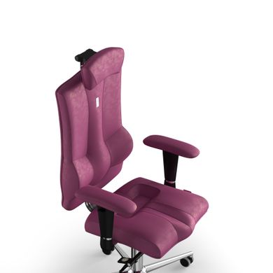 Эргономическое офисное кресло и стул с ортопедическим эффектом для руководителей, персонала, школьников и детей Кресло KULIK SYSTEM ELEGANCE Антара с подголовником без дизайнерского шва Розовый