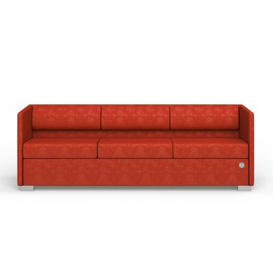 Трехместный диван LOUNGE Антара 3 Морковный