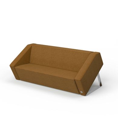 Трехместный диван PLANE Ткань 3 Бронзовый