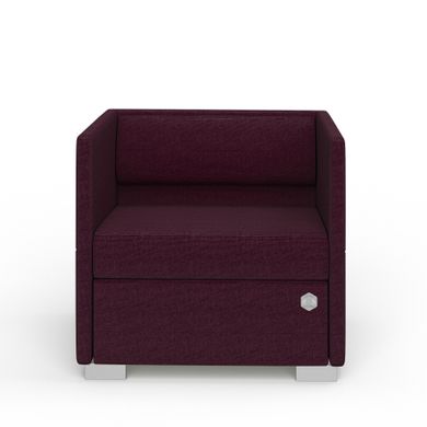 Мягкое кресло LOUNGE Ткань 1 Фиолетовый