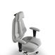 Эргономическое офисное кресло и стул с ортопедическим эффектом для руководителей, персонала, школьников и детей Кресло KULIK SYSTEM CLASSIC Экокожа с подголовником без дизайнерского шва Белый. Фото 2
