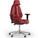 Эргономическое офисное кресло и стул с ортопедическим эффектом для руководителей, персонала, школьников и детей Кресло KULIK SYSTEM CLASSIC Экокожа с подголовником без дизайнерского шва Красный