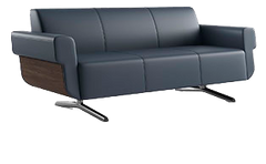 Тримісний диван Snite Metropolitan Чорний Екошкіра METROPOLITAN_9856_M3_MC_0201