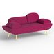 Двомісний диван LOFT Тканина Рожевий