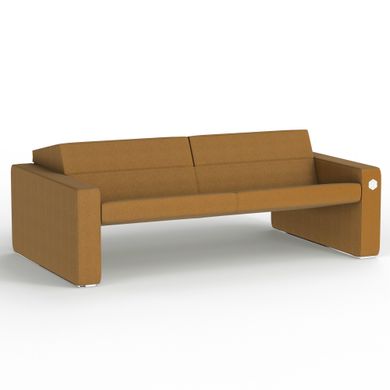 Двомісний диван SMART Тканина 2 Бронзовий