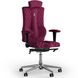 Эргономическое офисное кресло и стул с ортопедическим эффектом для руководителей, персонала, школьников и детей Кресло KULIK SYSTEM ELEGANCE Ткань с подголовником и дизайнерским швом Розовый