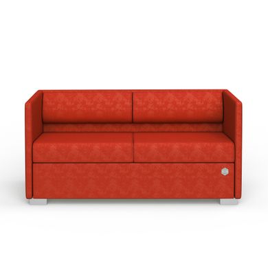 Двухместный диван LOUNGE Антара 2 Морковный