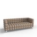 Тримісний диван NEXUS Тканина 3 Карамельний