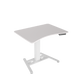 Стіл з регульованою висотою E-TABLE ONE - Білий/Білий