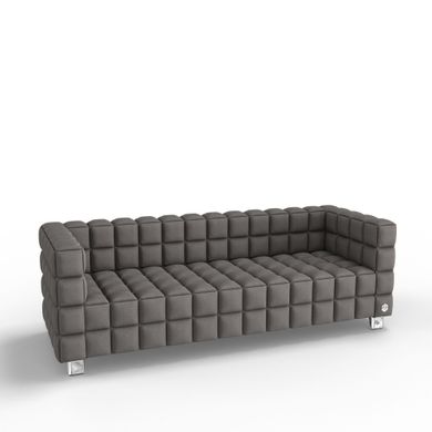 Тримісний диван NEXUS Тканина 3 Сріблястий