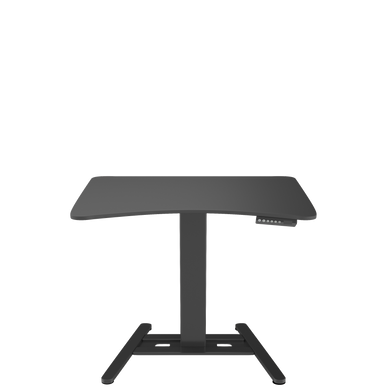 Стол с регулируемой высотой E-TABLE ONE - Чёрний/Чёрний