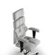 Ергономічне офісне крісло та стілець з ортопедичним ефектом для керівників, персоналу, школярів та дітей Крісло KULIK SYSTEM PYRAMID Екошкіра з підголівником без дизайнерського шва Білий. Фото 2