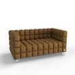 Двомісний диван NEXUS Тканина 2 Бронзовий