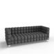 Трехместный диван NEXUS Ткань 3 Серый