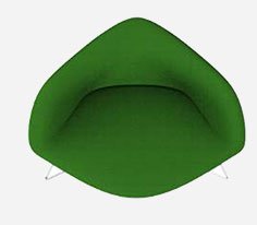 Модуль угловой Flora Антара (велюр) Зеленый