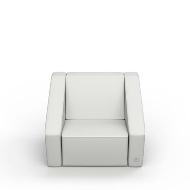 Мягкое кресло PLANE Экокожа 1 Белый