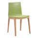 Офісний стілець OFC K11W - Green Wooden with cushion