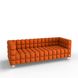 Трехместный диван NEXUS Ткань 3 Оранжевый