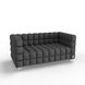 Двухместный диван NEXUS Ткань 2 Серый