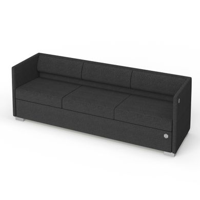 Трехместный диван LOUNGE Ткань 3 Серый