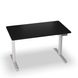 Стіл з регульованою висотою E-TABLE CLASSIC - Чорний/Білий