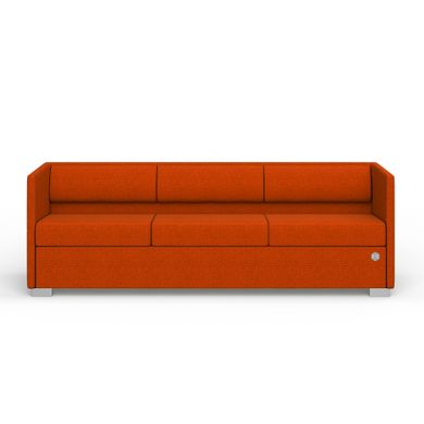 Трехместный диван LOUNGE Ткань 3 Оранжевый