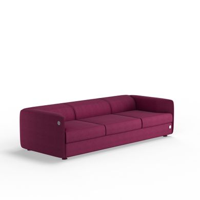Трехместный диван POLIEDRO Ткань 3 Розовый