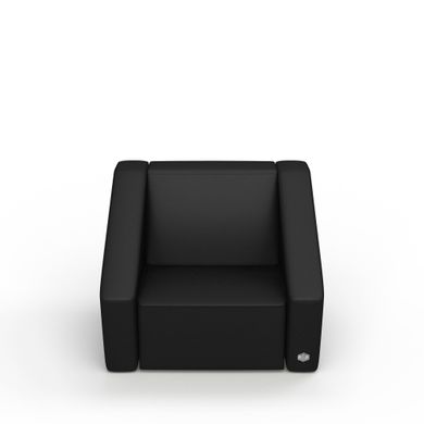 Мягкое кресло PLANE Экокожа 1 Черный