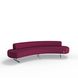 Тримісний диван FLEX 30 Тканина Рожевий