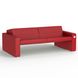 Двухместный диван SMART Экокожа 2 Красный