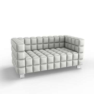 Двомісний диван NEXUS Екошкіра 2 Білий