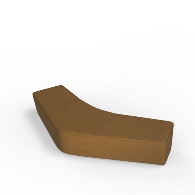 Чотиримісний диван SLIDE 3 Тканина Без спинки Бронзовий