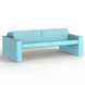 Двомісний диван SMART Екошкіра 2 Синій
