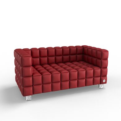 Двомісний диван NEXUS Екошкіра 2 Червоний