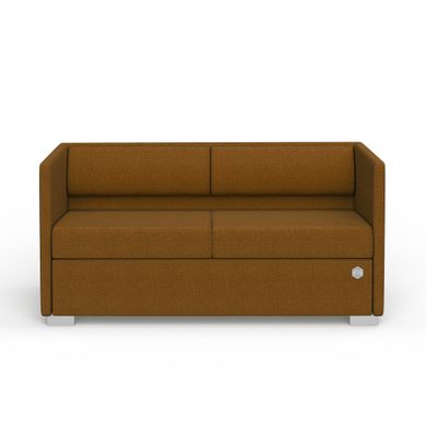Двомісний диван LOUNGE Тканина 2 Бронзовий