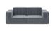 Двухместный диван Allure раскладной ткань Royal Grey