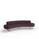 Тримісний диван FLEX 30 Тканина Фіолетовий