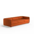 Трехместный диван POLIEDRO Ткань 3 Оранжевый