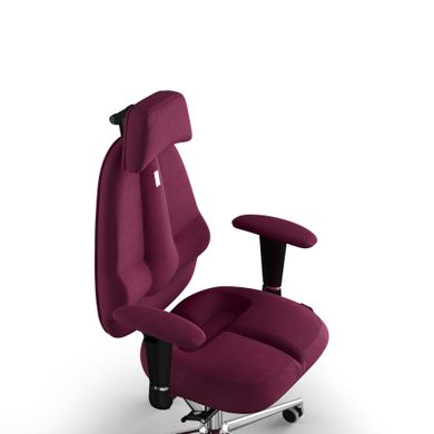 Ергономічне офісне крісло та стілець з ортопедичним ефектом для керівників, персоналу, школярів та дітей Крісло KULIK SYSTEM CLASSIC Тканина з підголівником без дизайнерського шва Рожевий