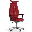 Кресло KULIK SYSTEM JET Антара с подголовником и дизайнерским швом Красный