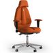Эргономическое офисное кресло и стул с ортопедическим эффектом для руководителей, персонала, школьников и детей Кресло KULIK SYSTEM CLASSIC Ткань с подголовником без дизайнерского шва Оранжевый