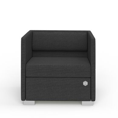 Мягкое кресло LOUNGE Ткань 1 Серый
